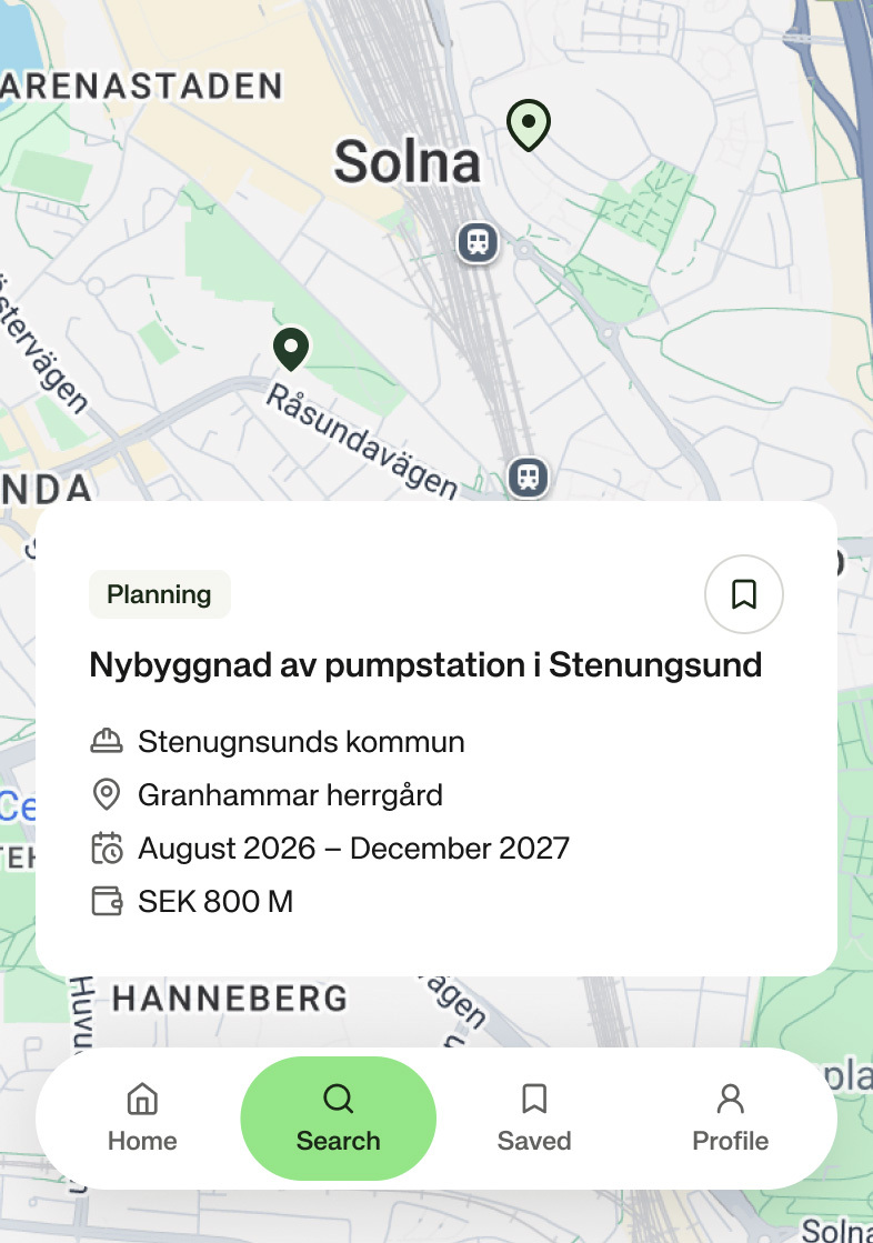 Koll på ditt upptagnigsområde