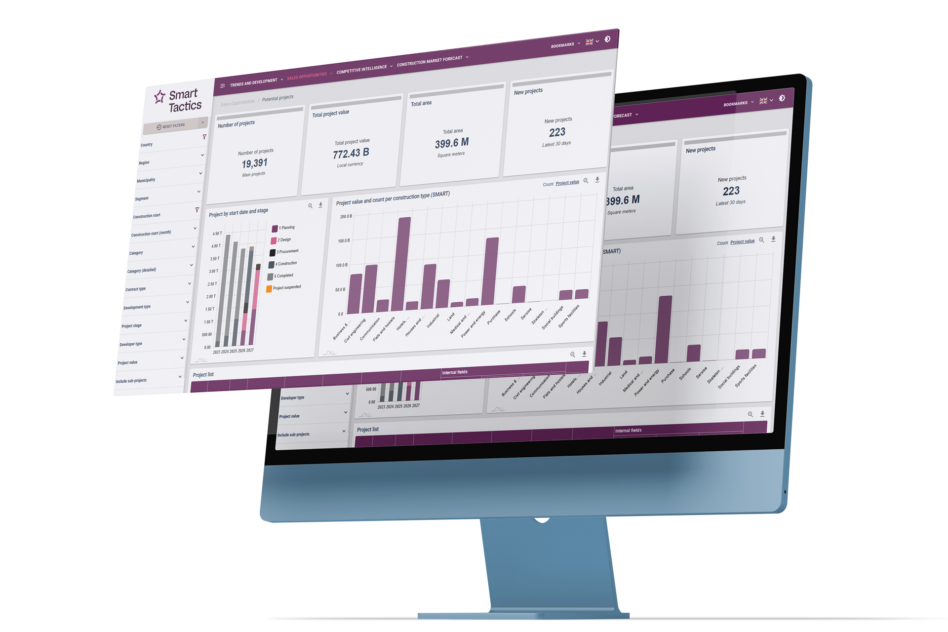 Smart Tactics Platform Mockup
